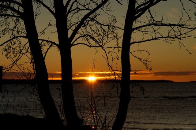 Autumn sunrise - Piteå