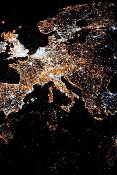 Europe at Night